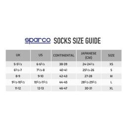 Sparco|Meias Sparco R573-RW4 Branco (L)