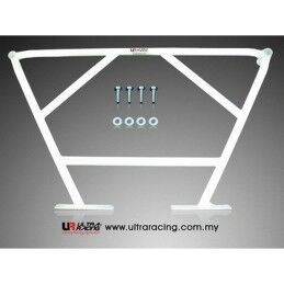 Ultra Racing|Barra de reforço Ultra Racing URRL4-203 HONDA JAZZ/FIT 01-08 Traseira Inferior