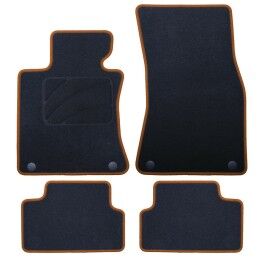 MOMO|Conjunto de Capas para Assentos MOMO 21 Preto Preto/Vermelho Poliéster