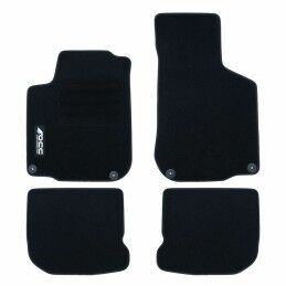 MOMO|Conjunto de Tapetes de Carro MOMO CM009BG Preto/Vermelho PVC