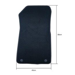 OCC Motorsport|Conjunto de Tapetes de Carro OCC Motorsport OCCBW0026BL Azul 5 Peças