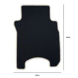 OCC Motorsport|Tapete para o Carro OCC Motorsport OCCHN0022GD Cinzento escuro Cinzento