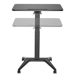 MacLean|Secretária MacLean MC-453B Preto Aço 80 x 52 cm