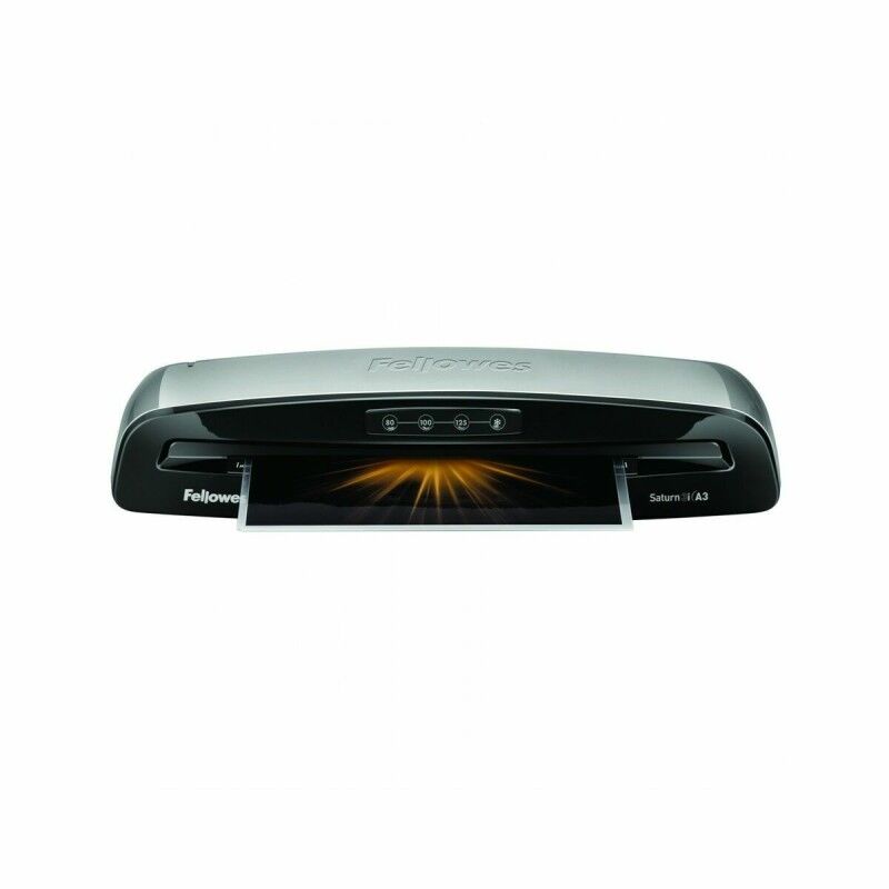 Fellowes|Máquina de laminação Fellowes Saturn 3i Preto Prateado A3 Fellowes|Máquina de laminação Fellowes Saturn 3i Preto Prateado A3