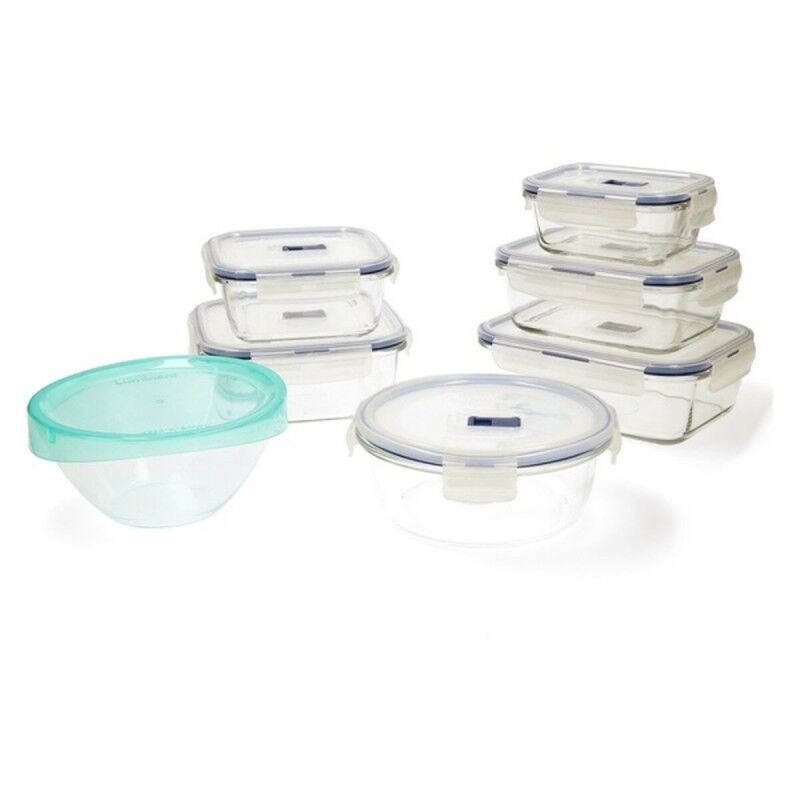 Luminarc|Conjunto de Lancheiras Luminarc Pure Box Active (7 pcs) Cristal (7 pcs) Luminarc|Conjunto de Lancheiras Luminarc Pure Box Active (7 pcs) Cristal (7 pcs)