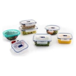 Luminarc|Conjunto de Lancheiras Luminarc Pure Box Active (7 pcs) Cristal (7 pcs)