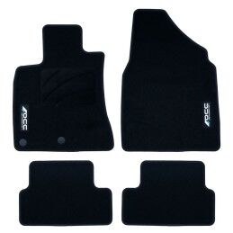Hello Kitty|Conjunto de Tapetes de Carro Hello Kitty Preto Cor de Rosa (4 pcs)