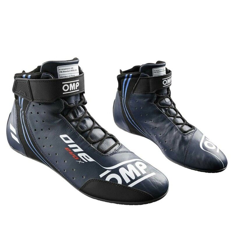 OMP|Botas de Corrida OMP ONE EVO X Azul Marinho 36 OMP|Botas de Corrida OMP ONE EVO X Azul Marinho 36