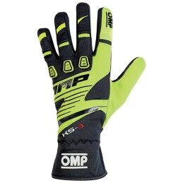 OMP|Luvas OMP KS-3 Amarelo/Preto L