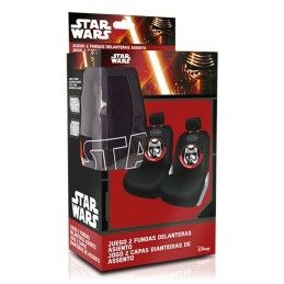 Star Wars|Conjunto de Capas para Assentos Star Wars Stormtrooper Universal Frente Preto 2 Unidades