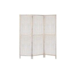 Home ESPRIT|Biombo Home ESPRIT Branco Madeira de mangueira Espelho 152 x 2 x 182 cm