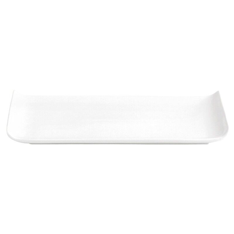 Quid|Prato Quid Chef Baguette Cerâmica Branco (25 x 12 cm) (Pack 6x) Quid|Prato Quid Chef Baguette Cerâmica Branco (25 x 12 cm) (Pack 6x)