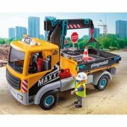 Playmobil|Camião com Grua Playmobil 71750 Azul