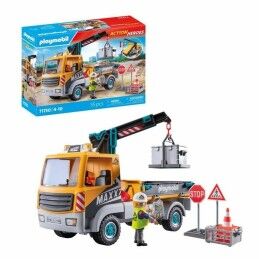 Playmobil|Camião com Grua Playmobil 71750 Azul