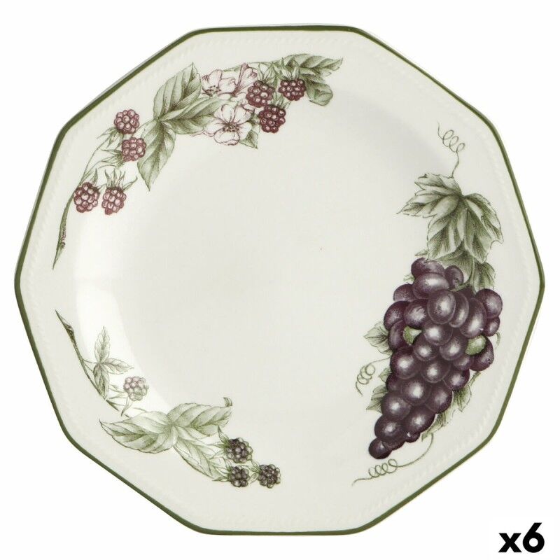 Churchill|Prato de Sobremesa Churchill Victorian Cerâmica servies (Ø 20,5 cm) (6 Unidades) Churchill|Prato de Sobremesa Churchill Victorian Cerâmica servies (Ø 20,5 cm) (6 Unidades)