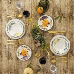 Churchill|Prato de Sobremesa Churchill Victorian Cerâmica servies (Ø 20,5 cm) (6 Unidades)