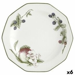 DKD Home Decor|Louça DKD Home Decor Azul Branco Porcelana Floral 27 x 27 x 3 cm 18 Peças
