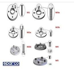 Sparco|Conjunto de Separadores Sparco S051STB289