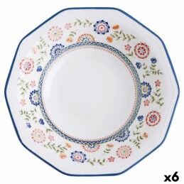 DKD Home Decor|Conjunto de sushi DKD Home Decor 33,5 x 34,5 x 9 cm Porcelana Branco Azul Marinho Oriental (33,5 x 34,5 x 9 cm)