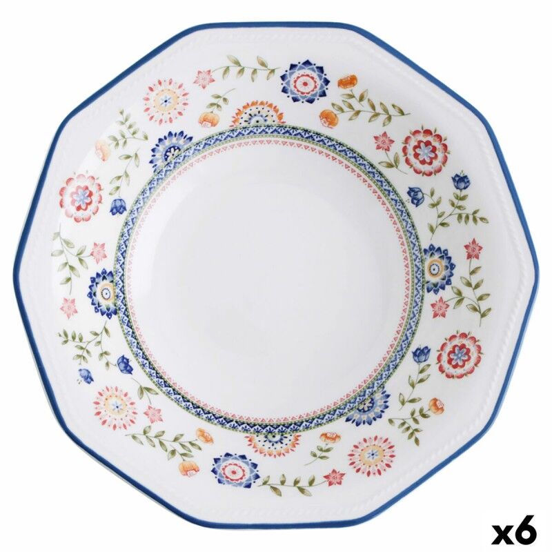 Churchill|Prato Fundo Churchill Bengal Cerâmica servies (Ø 20,5 cm) (6 Unidades) Churchill|Prato Fundo Churchill Bengal Cerâmica servies (Ø 20,5 cm) (6 Unidades)