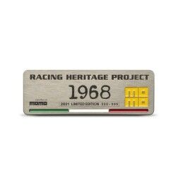 MOMO|Volante de Corrida MOMO 1968 RACING HERITAGE Preto Ø 35 cm