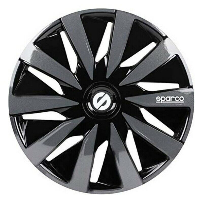 Sparco|Tapacubos Sparco Lazio Preto/Cinzento 14" (4 uds) Sparco|Tapacubos Sparco Lazio Preto/Cinzento 14" (4 uds)