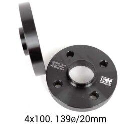 OMP|Conjunto de Espaçadores OMP OMPS08022001 4x100 54,1 M12 x 1,5 20 mm