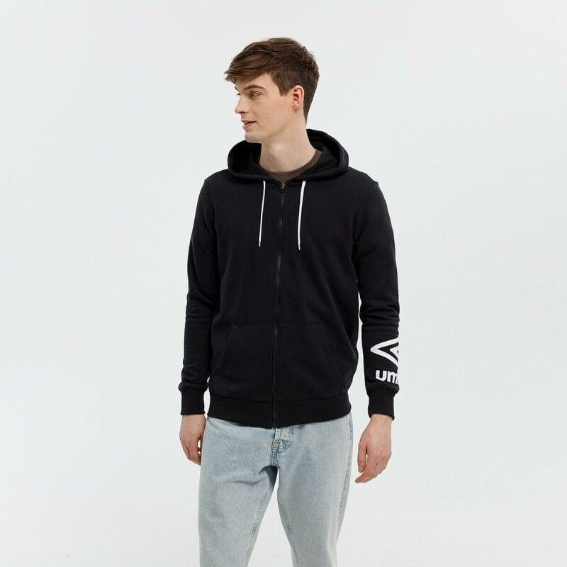 Umbro|Polar com Capuz Homem FW TERRACE ZIP HOODIE Umbro 66063U 060 Preto Umbro|Polar com Capuz Homem FW TERRACE ZIP HOODIE Umbro 66063U 060 Preto