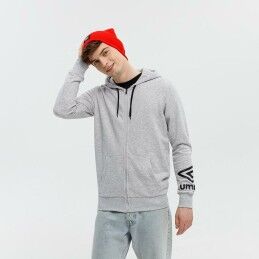 Adidas|Polar com Capuz Homem Adidas Preto