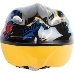 Batman|Capacete de Ciclismo Infantil Batman CZ10955 M Preto/Amarelo