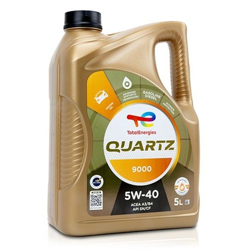 Totalenergies|Óleo de Motor para Automóveis Totalenergies Quartz 9000 5W40 5 L Totalenergies|Óleo de Motor para Automóveis Totalenergies Quartz 9000 5W40 5 L