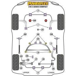 Powerflex|Silentblock Powerflex PFR5-4626 Traseira