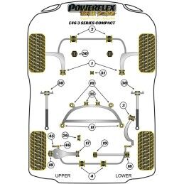 Powerflex|Silentblock Powerflex PFR5-4626 Traseira