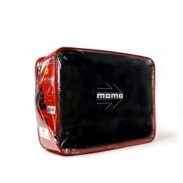 MOMO|Conjunto de Capas para Assentos MOMO MOMLSC050BR Preto Vermelho 11 Peças