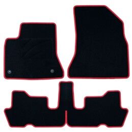 OCC Motorsport|Conjunto de Tapetes de Carro OCC Motorsport OCCCT0019RD Vermelho 5 Peças