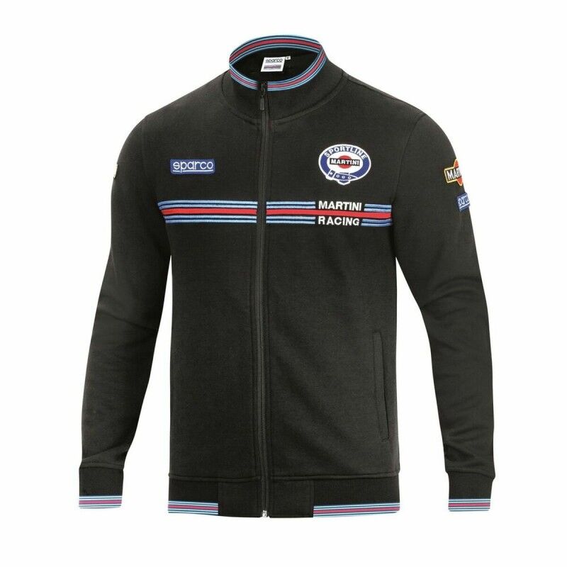 Sparco|Polar sem Capuz Homem Sparco Martini Racing Preto Sparco|Polar sem Capuz Homem Sparco Martini Racing Preto