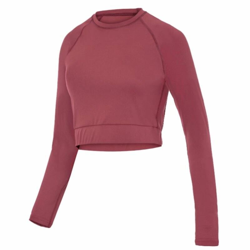 Joluvi|Camisola de Manga Comprida Mulher Joluvi Grená Vermelho Escuro
