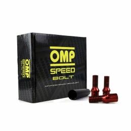 OMP|Tapacubos OMP Ghost Speed Preto Prateado 16" (4 uds)