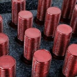 OMP|Set Porcas OMP 27 mm Vermelho 20 uds M14 x 1,25