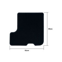 OCC Motorsport|Conjunto de Tapetes de Carro OCC Motorsport OCCDC0013BL Dacia Sandero