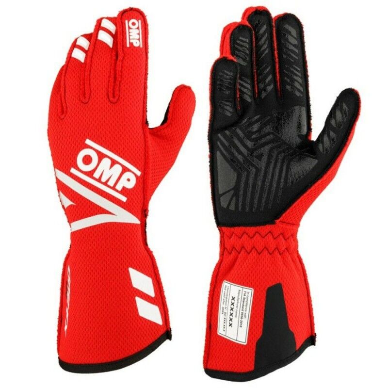 OMP|Luvas OMP ONE EVO FX Vermelho XS FIA 8856-2018