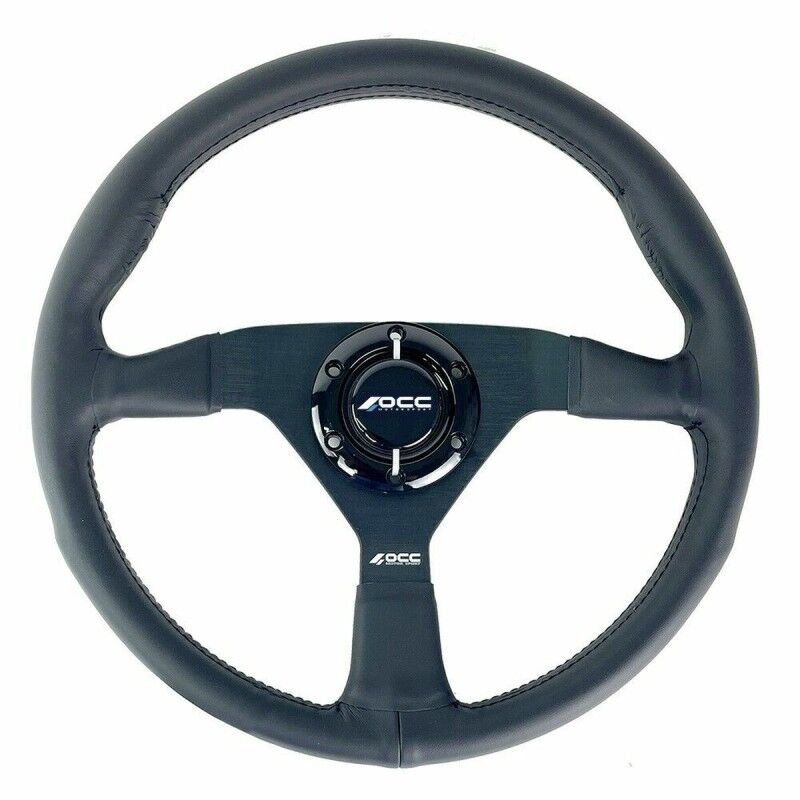 OCC Motorsport|Volante de Corrida OCC Motorsport OCCVOL014 Preto Pele 350 mm OCC Motorsport|Volante de Corrida OCC Motorsport OCCVOL014 Preto Pele 350 mm