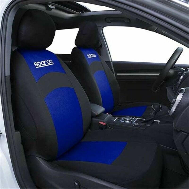 Sparco|Capa para assento Sparco SPCS402BL Preto/Azul Sparco|Capa para assento Sparco SPCS402BL Preto/Azul