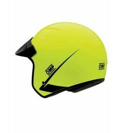 OMP|Capacete OMP star Amarelo Branco S