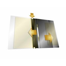 Durable|Portadocumentos Durable DURAPLUS Azul Transparente A4 25 Peças