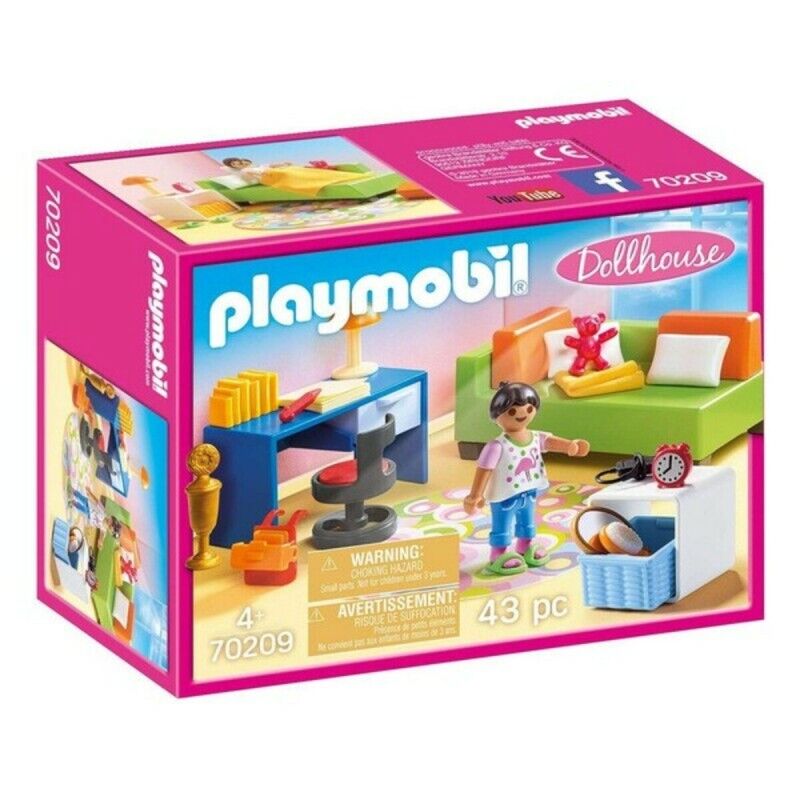 Playmobil|Playset Dollhouse Teenager's Room Playmobil 70209 (43 pcs) Playmobil|Playset Dollhouse Teenager's Room Playmobil 70209 (43 pcs)