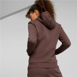 Puma|Polar com Capuz Mulher Puma Castanho