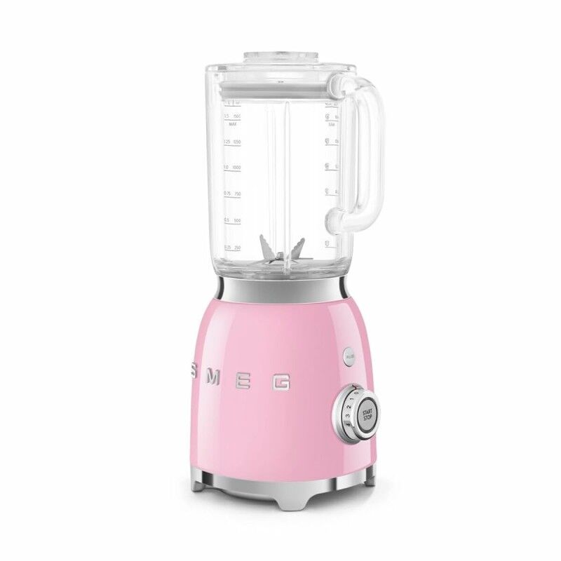 Smeg|Batedora de Copo Smeg BLF03PKEU Cor de Rosa 800 W 1,5 L