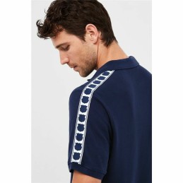 Polo de Manga Curta Homem F.C. Barcelona Azul Marinho