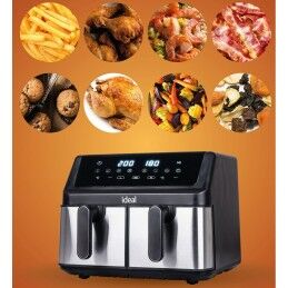 Eldom|Fritadeira de Ar Eldom IK1500 dualcrisp Preto 2000 W 9 L